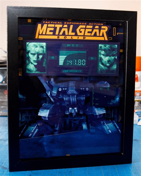 metal gear shadow box|15 Best Metal Gear Solid Gifts .